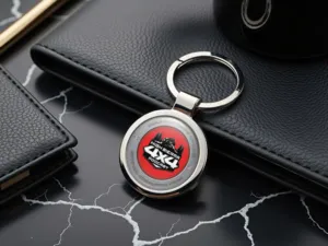 Logo Keychains Metal Max Metal Force